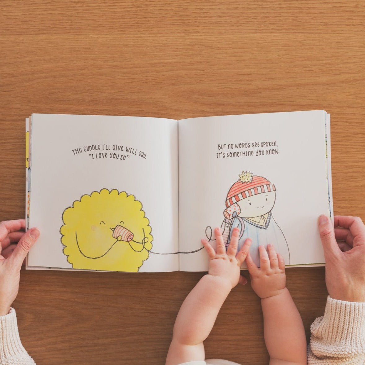 The Gift of a Cuddle - hardcover - The Kiss Co