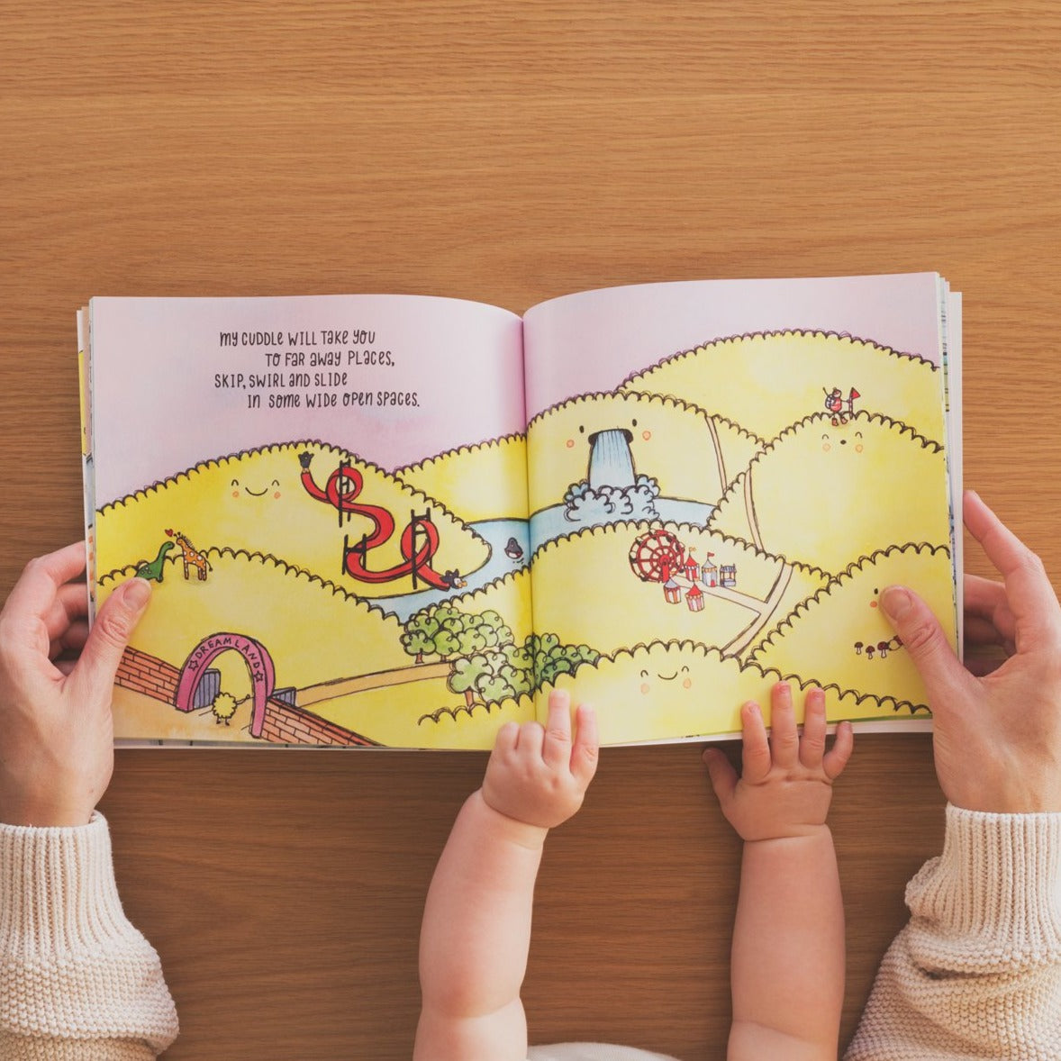 The Gift of a Cuddle - hardcover - The Kiss Co